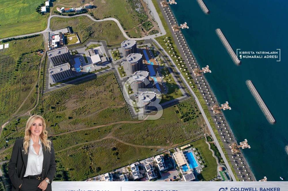 KKTC Lefke de Türk Tapulu Dedeman Hotel  İşletme  Garantisi ile Denize Sıfır Ful Eşyalı 1+1 Daireler