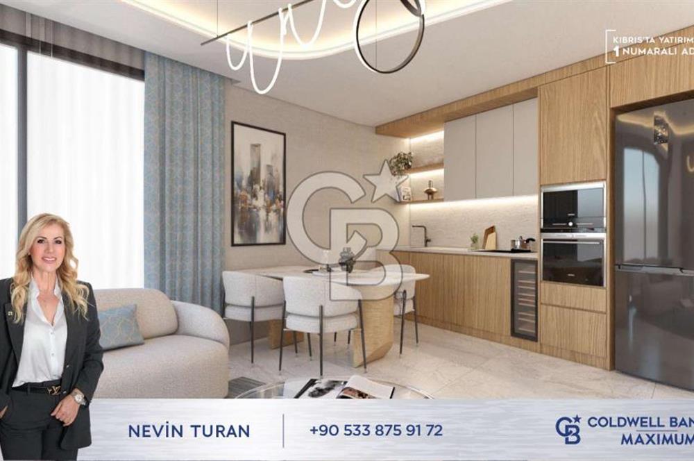 KKTC Lefke de Türk Tapulu Dedeman Hotel  İşletme  Garantisi ile Denize Sıfır Ful Eşyalı 1+1 Daireler