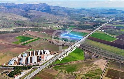 DİKİLİ’DE İZMİR ÇANAKKALE YOLU ÜZERİ DEPO RUHSATINA UYGUN TARLA