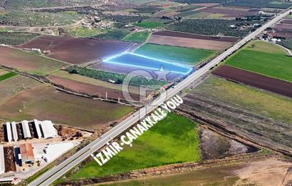 DİKİLİ’DE İZMİR ÇANAKKALE YOLU ÜZERİ DEPO RUHSATINA UYGUN TARLA