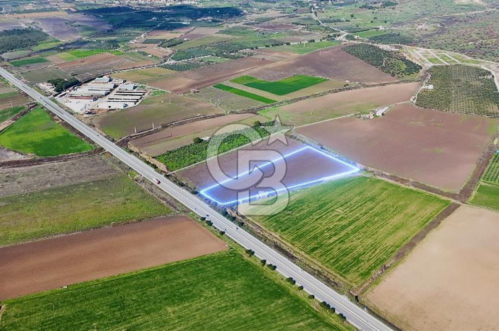 DİKİLİ’DE İZMİR ÇANAKKALE YOLU ÜZERİ DEPO RUHSATINA UYGUN TARLA