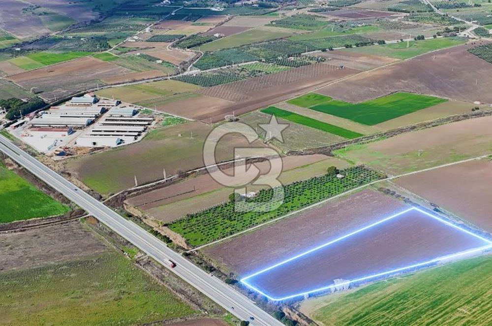 DİKİLİ’DE İZMİR ÇANAKKALE YOLU ÜZERİ DEPO RUHSATINA UYGUN TARLA