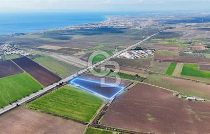 DİKİLİ’DE İZMİR ÇANAKKALE YOLU ÜZERİ DEPO RUHSATINA UYGUN TARLA