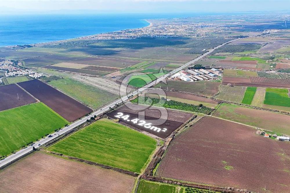 DİKİLİ’DE İZMİR ÇANAKKALE YOLU ÜZERİ DEPO RUHSATINA UYGUN TARLA