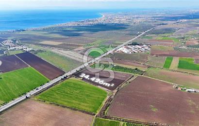 DİKİLİ’DE İZMİR ÇANAKKALE YOLU ÜZERİ DEPO RUHSATINA UYGUN TARLA