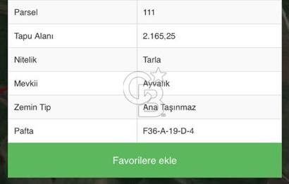 Köselide İmar Planı Düzenlemesi Olmuş Deniz Manzaralı Tarla
