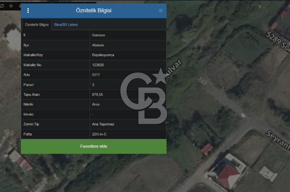 Samsun Atakum Büyükoyumcada Kat Karşılığı Arsa 