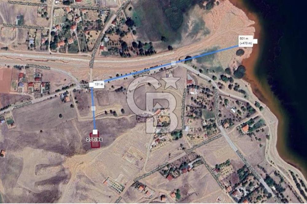 Kırıkkale Bahşili'de Göl Manzaralı,910 m² İmarlı Yatırımlık Arsa 