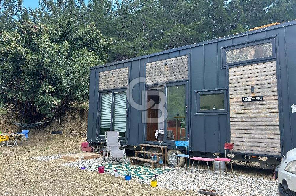DATÇA HIZIRŞAHTA İÇİNDE TINYHOUSE OLAN MEYVE BAHÇESİ YOLU OLAN 
