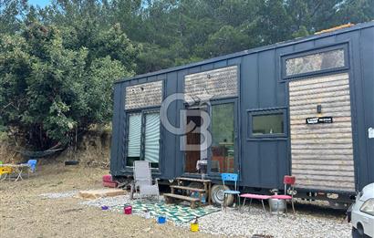 DATÇA HIZIRŞAHTA İÇİNDE TINYHOUSE OLAN MEYVE BAHÇESİ YOLU OLAN 