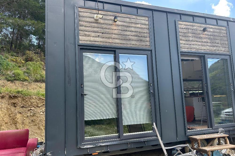 DATÇA HIZIRŞAHTA İÇİNDE TINYHOUSE OLAN MEYVE BAHÇESİ YOLU OLAN 