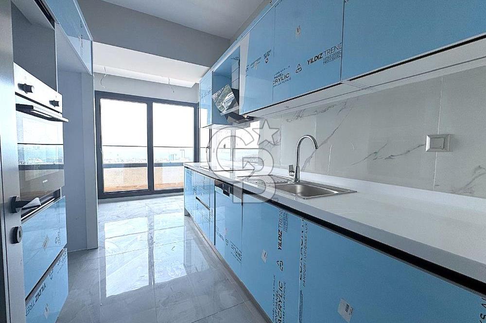 İZKA Merkez Yaşam Konak; SATILIK DENİZ MANZARALI BÜYÜK 2+1 DAİRE