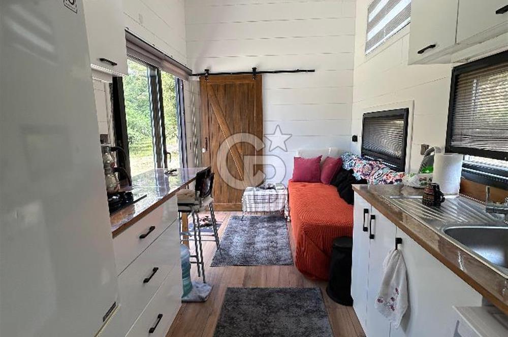 DATÇA HIZIRŞAHTA İÇİNDE TINYHOUSE OLAN MEYVE BAHÇESİ YOLU OLAN 