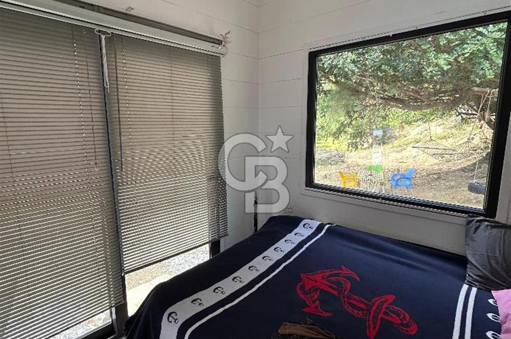 DATÇA HIZIRŞAHTA İÇİNDE TINYHOUSE OLAN MEYVE BAHÇESİ YOLU OLAN 
