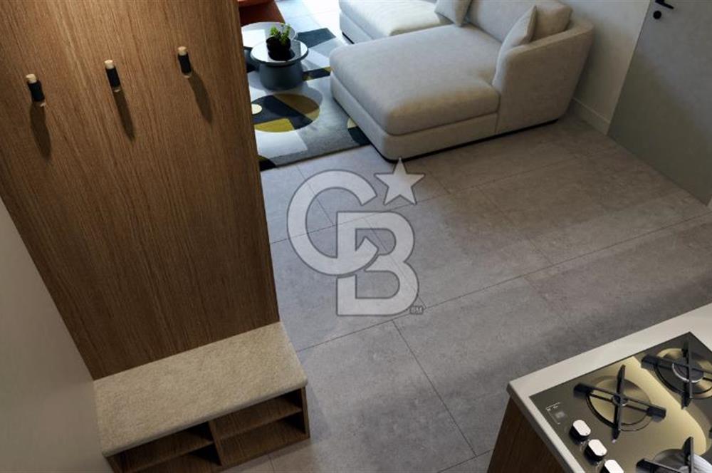 ALİAĞA MERKEZDE LÜKS TASARIMLI 1+1 SATILIK DAİRE