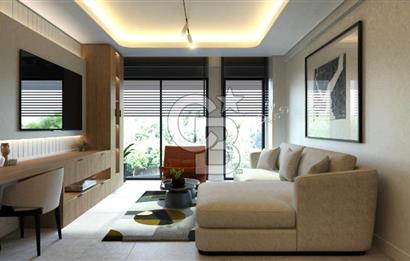 ALİAĞA MERKEZDE LÜKS TASARIMLI 1+1 SATILIK DAİRE