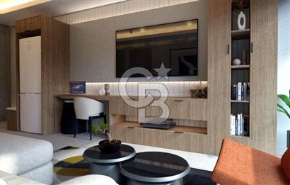 ALİAĞA MERKEZDE LÜKS TASARIMLI 1+1 SATILIK DAİRE