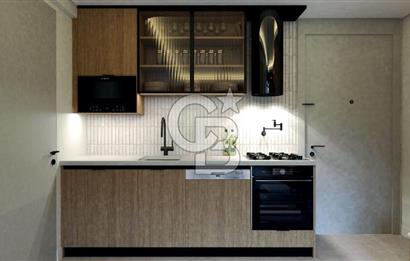 ALİAĞA MERKEZDE LÜKS TASARIMLI 1+1 SATILIK DAİRE