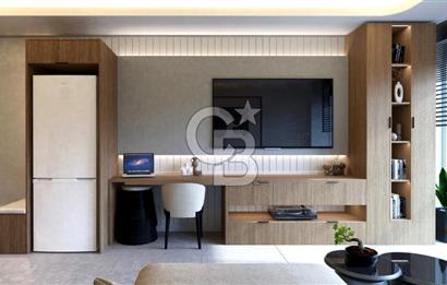 ALİAĞA MERKEZDE LÜKS TASARIMLI 1+1 SATILIK DAİRE