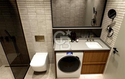 ALİAĞA MERKEZDE LÜKS TASARIMLI 1+1 SATILIK DAİRE