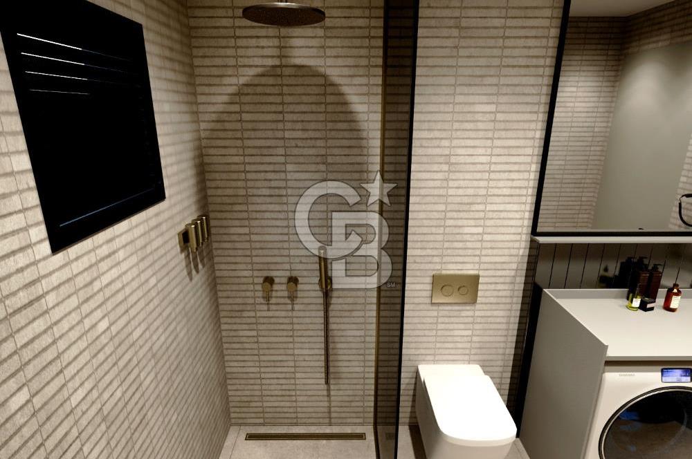 ALİAĞA MERKEZDE LÜKS TASARIMLI 1+1 SATILIK DAİRE