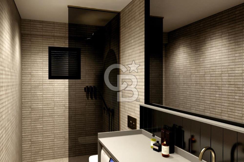 ALİAĞA MERKEZDE LÜKS TASARIMLI 1+1 SATILIK DAİRE