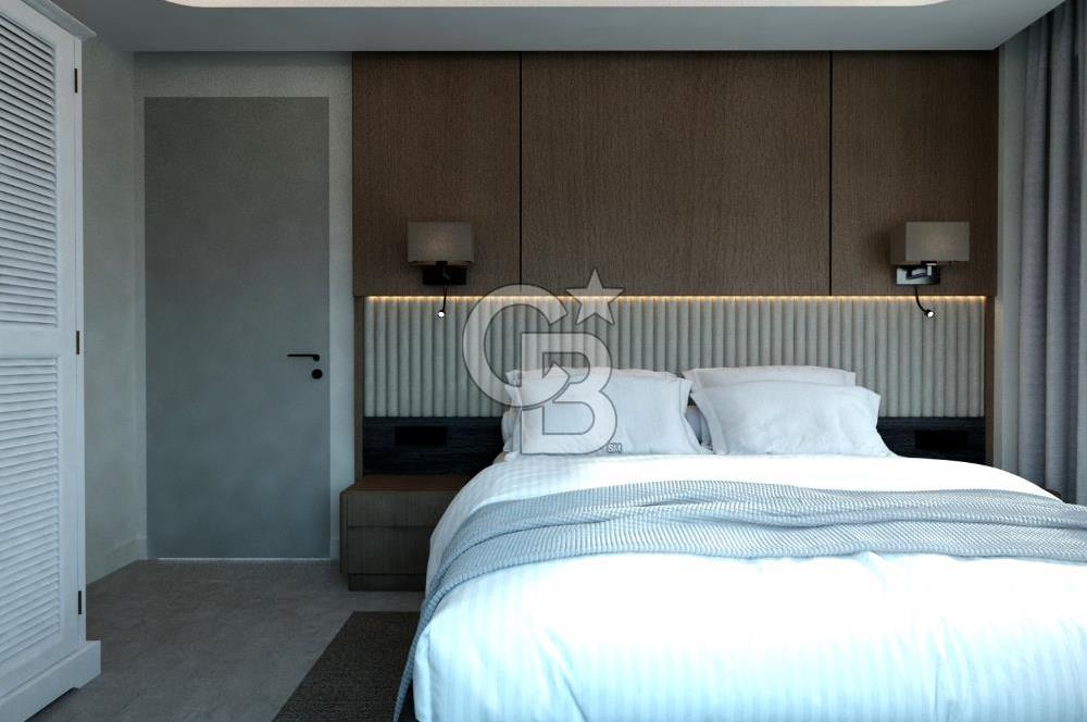 ALİAĞA MERKEZDE LÜKS TASARIMLI 1+1 SATILIK DAİRE