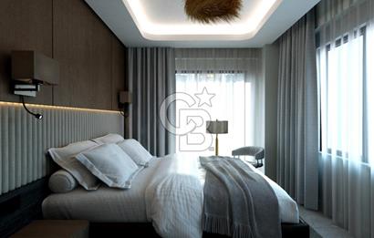 ALİAĞA MERKEZDE LÜKS TASARIMLI 1+1 SATILIK DAİRE