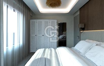 ALİAĞA MERKEZDE LÜKS TASARIMLI 1+1 SATILIK DAİRE