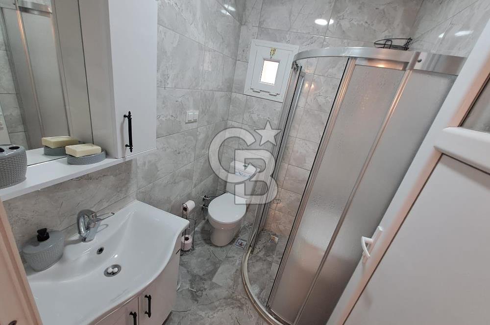 Dikili´ de Eşyalı Kiralık Bahçeli Dubleks Villa