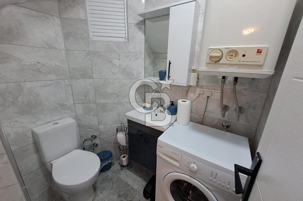 Dikili´ de Eşyalı Kiralık Bahçeli Dubleks Villa