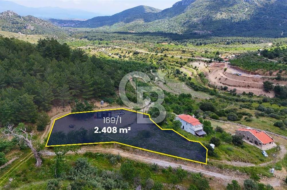DATÇA HIZIRŞAHTA İÇİNDE TINYHOUSE OLAN MEYVE BAHÇESİ YOLU OLAN 