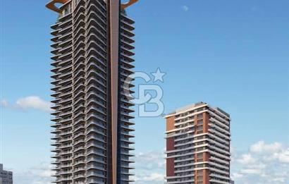 Vivan Tower'da satılık 1+1 daire.