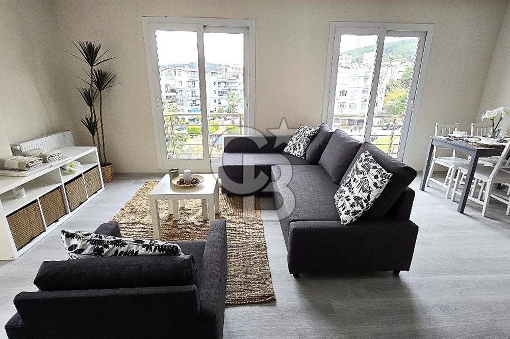 ALİAĞA MERKEZDE İKEA'DAN EŞYALANDIRILMIŞ 1+1 DUBLEKS DAİRE