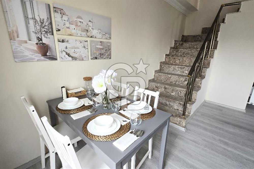 ALİAĞA MERKEZDE İKEA'DAN EŞYALANDIRILMIŞ 1+1 DUBLEKS DAİRE