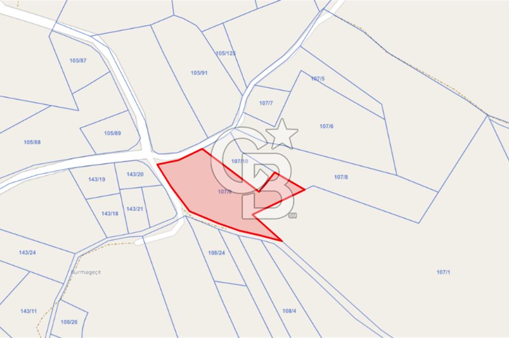 KANDIRA BALLAR'DA ANAYOLA GENİŞ CEPHELİ 5530 M2 SATILIK ARSA
