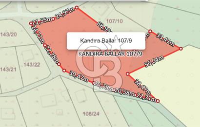 KANDIRA BALLAR'DA ANAYOLA GENİŞ CEPHELİ 5530 M2 SATILIK ARSA