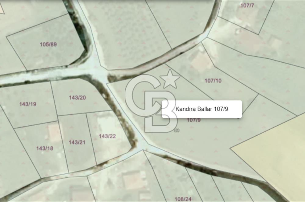 KANDIRA BALLAR'DA ANAYOLA GENİŞ CEPHELİ 5530 M2 SATILIK ARSA