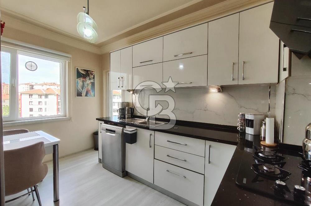 CB CITY'DEN AKARBAŞI'NDA 3+1 ARA KAT OTOPARKLI SATILIK DAİRE