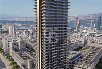 Viven Tower'da satılık 1+1 daire.