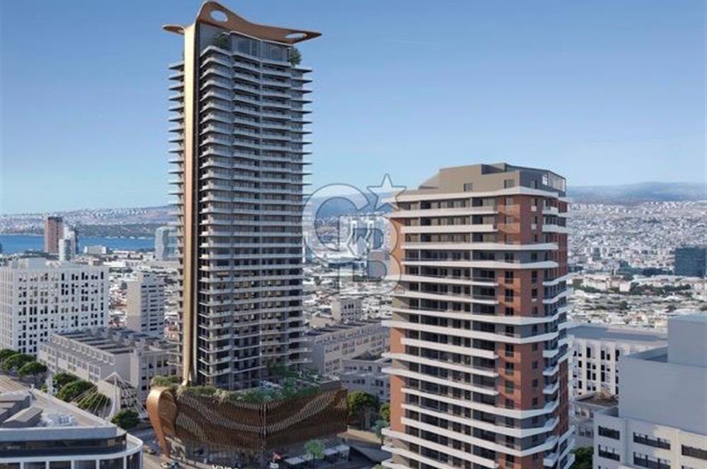 Vivan Tower'da satılık 1+1 daire.