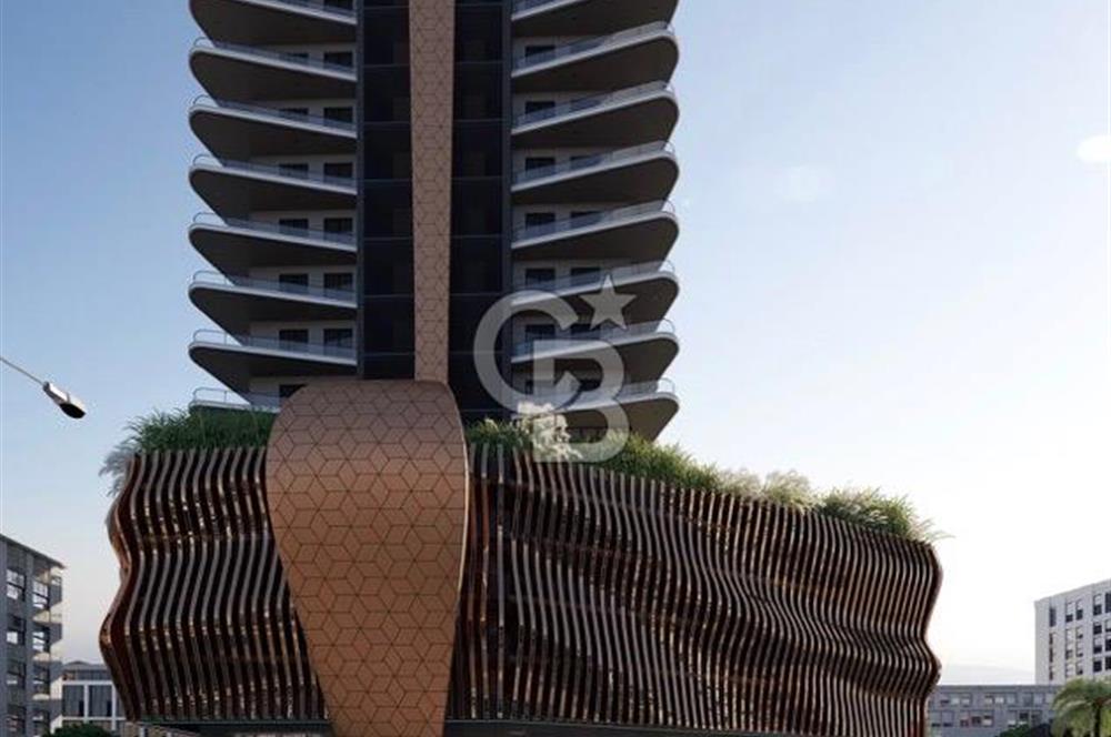 Vivan Tower'da satılık 1+1 daire.