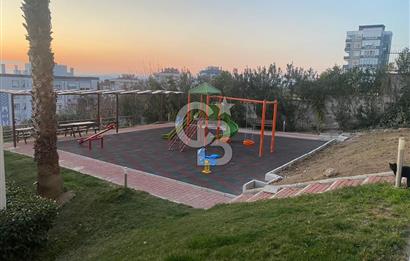 Çiğli Evka 5'te Palmiye Teras Park Sitesinde Kiralık 1+1