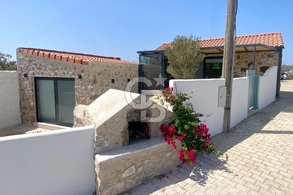 BODRUM GÜMÜŞLÜK ÖZEL MİMARİ MÜSTAKİL SATILIK TAŞ EV
