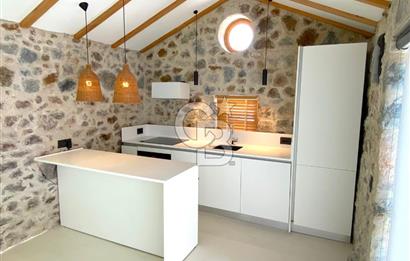 BODRUM GÜMÜŞLÜK ÖZEL MİMARİ MÜSTAKİL SATILIK TAŞ EV