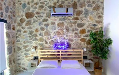 BODRUM GÜMÜŞLÜK ÖZEL MİMARİ MÜSTAKİL SATILIK TAŞ EV