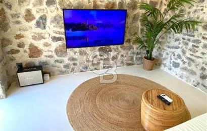 BODRUM GÜMÜŞLÜK ÖZEL MİMARİ MÜSTAKİL SATILIK TAŞ EV