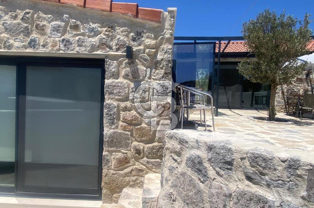 BODRUM GÜMÜŞLÜK ÖZEL MİMARİ MÜSTAKİL SATILIK TAŞ EV