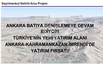 KAHRAMANKAZAN İMRENDİ'DE SATILIK İMRALI ARSA