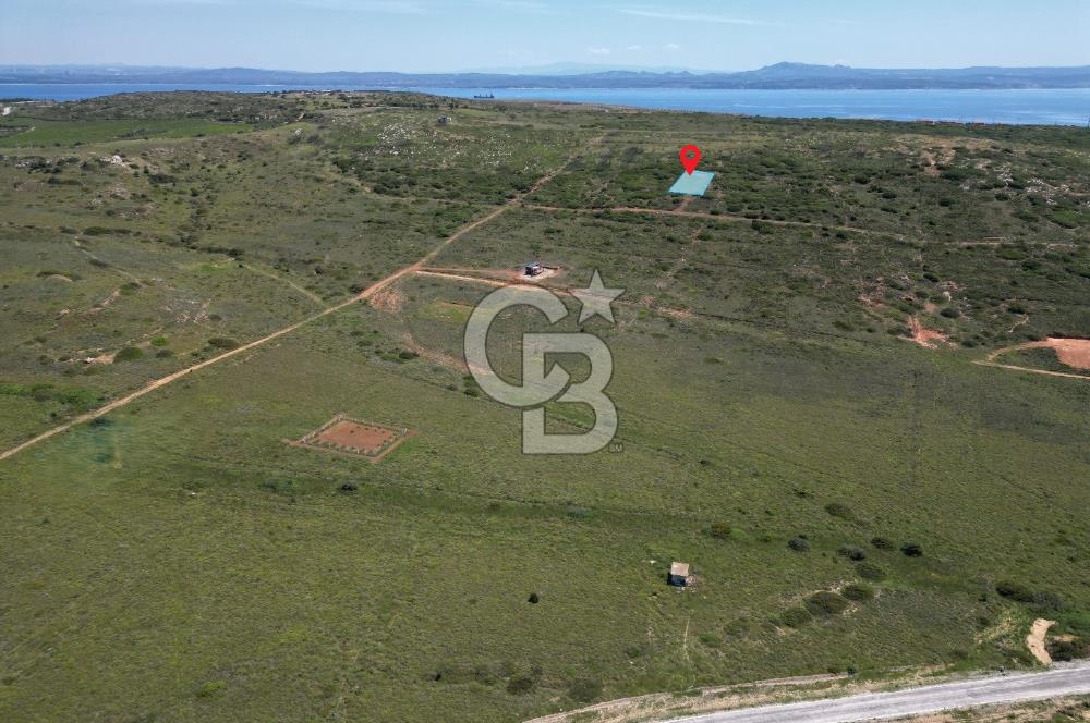 BOZCAADA AYANA KOYUNDA DENİZ MANZARALI 312 M² SATILIK ARSA